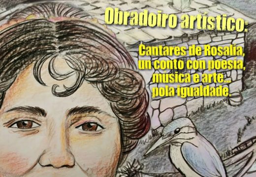 O Concello de Lousame organiza este domingo un obradoiro artístico para conmemorar o Día de Rosalía de Castro